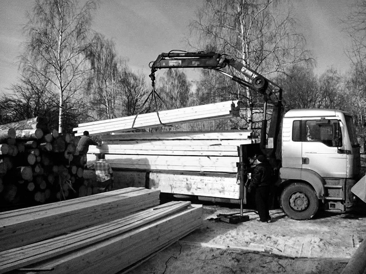 Перевозка лесоматериалов